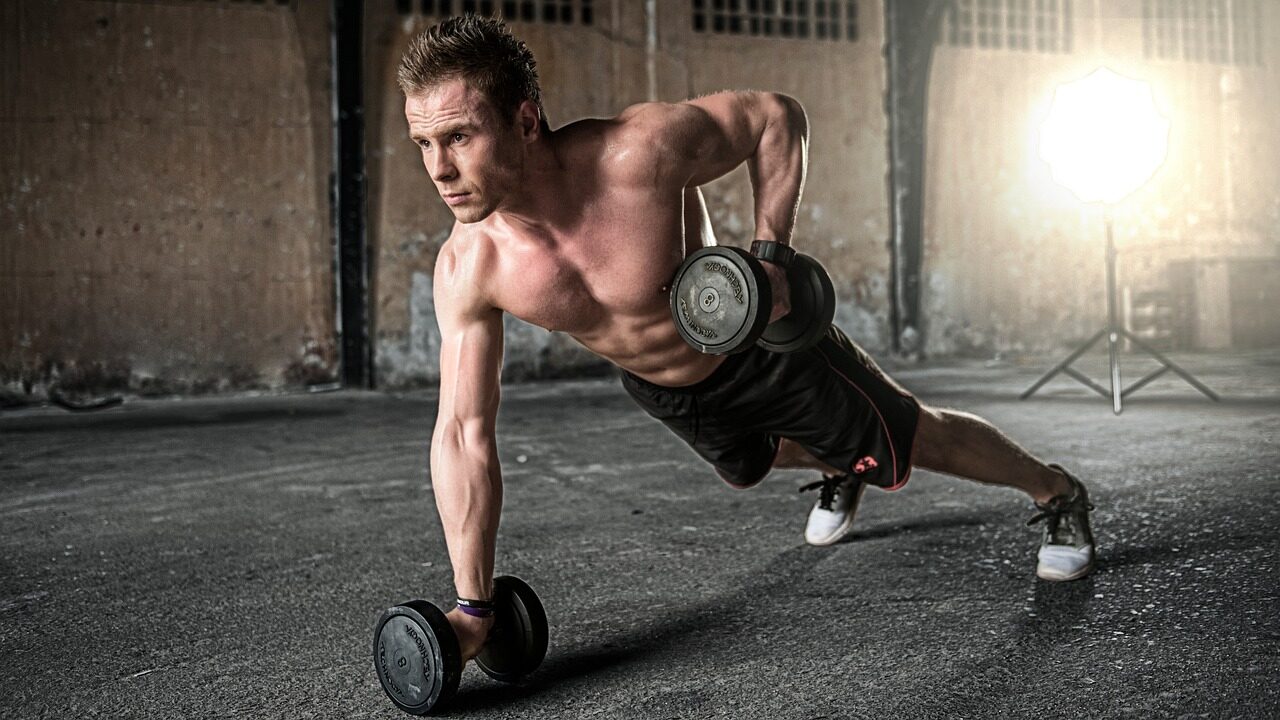 Man, exercise, fitness, gym, dumbbells, workout, weightlifting, exercise, fitness, gym, gym, gym, gym, gym, workout