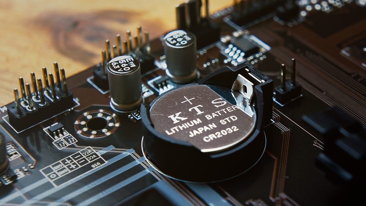 Button, cell, lithium, battery, mainboard, computer, cr 2032, closeup, japan std, kts, cmos, lithium, lithium, lithium, lithium, lithium, cmos