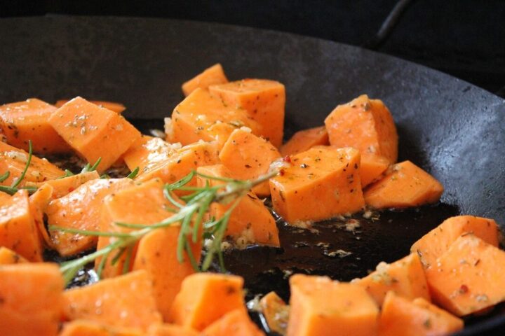 Sweet potatoes, potatoes, cook, meal, food, grill, pan, food, food, food, food, food