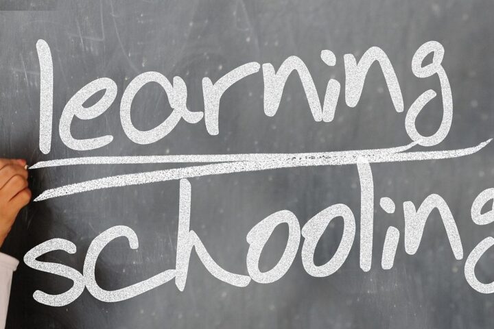 Chalkboard reading learning and schooling