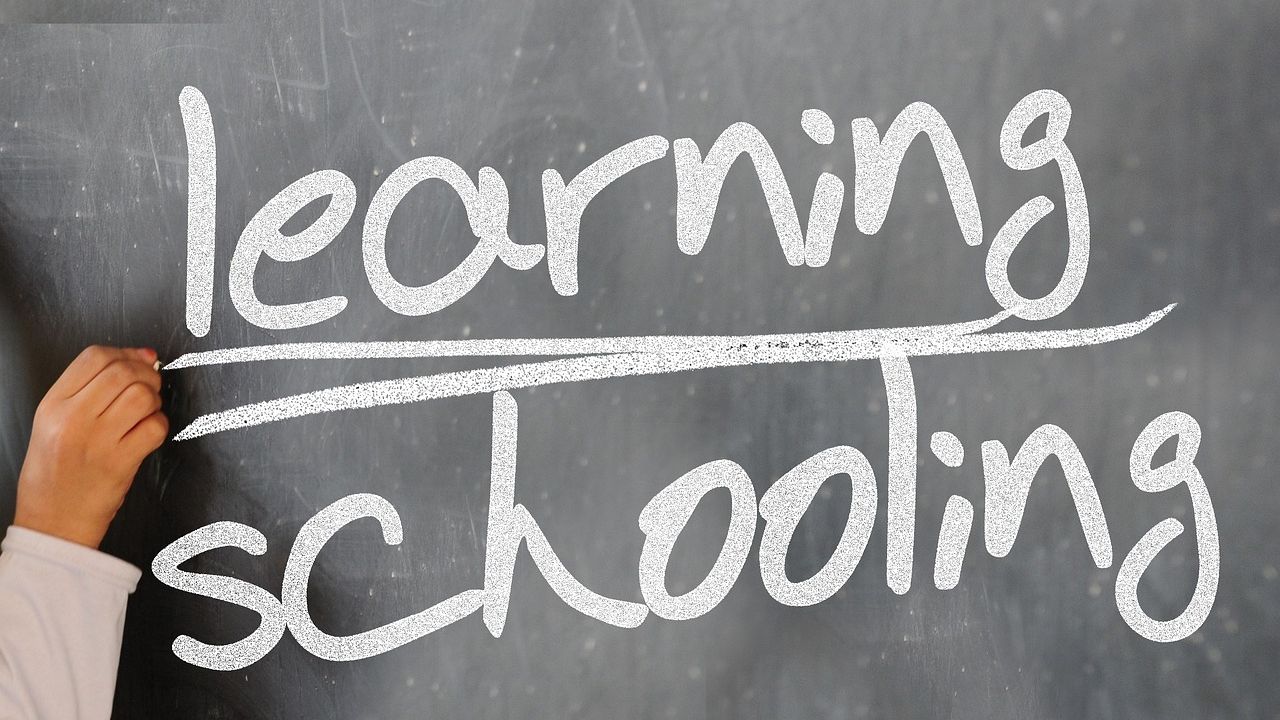 Chalkboard reading learning and schooling